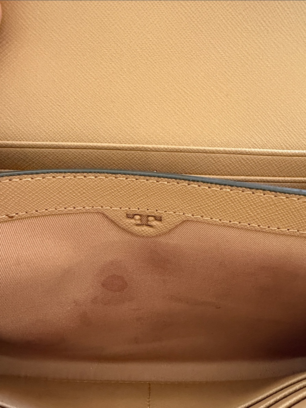 Tory Burch Camel Tan Chain Strap Crossbody Bag - Picture 4 of 4